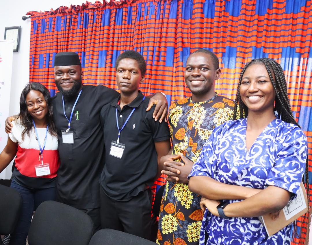 Dave with peers during FES fellowship