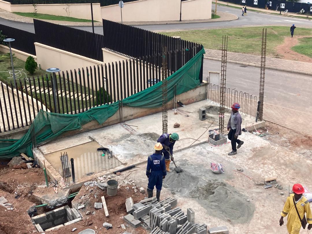 Construction site detail